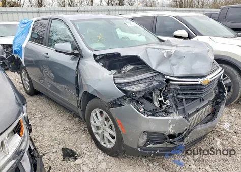 2023 Chevrolet Equinox Lt из США, поврежденный, VIN 3GNAXUEG1PS214101